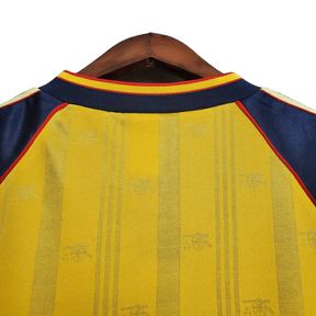 Camisa Retrô Arsenal 1989/1991 - Adidas Masculina - Amarela com detalhes em azul
