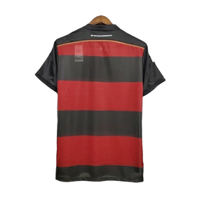 Camisa Retrô Seleção da Alemanha II 2014 - Masculina Adidas - Preta e vermelha