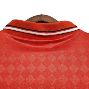 Camisa Ajax Retrô 1990-1992 Vermelha e Branca - Umbro