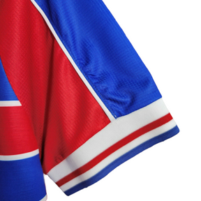 Camisa Fortaleza I 23/24 - Torcedor Lobo Masculina - Vermelha e azul