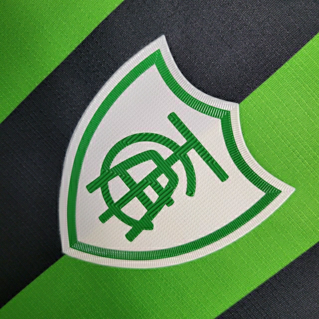 Camisa América Mineiro I 22/23 - Torcedor Volt Masculina - Verde e preta