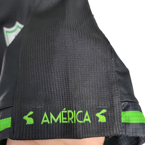 Camisa América Mineiro Goleiro I 22/23 Torcedor Masculina - Preta com detalhes em verde