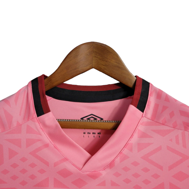Camisa Athletico Paranaense Ediçao Rosa 22/23 Torcedor Umbro Feminina - Rosa
