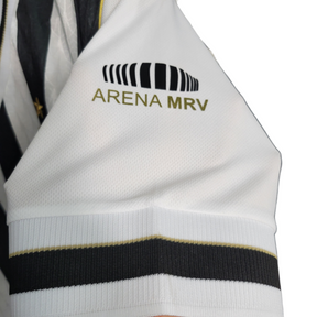 Camisa Retrô Atlético Mineiro I 2020 - Le Coq Sportif Masculina - Preta e branca