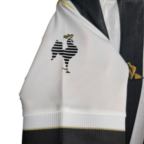 Camisa Retrô Atlético Mineiro I 2020 - Le Coq Sportif Masculina - Preta e branca