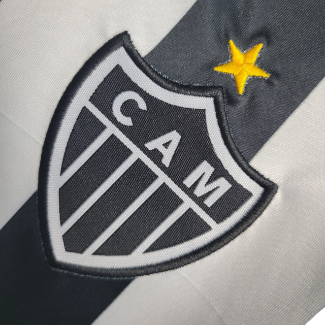 Kit Infatil Atlético Mineiro I 23/24 - Adidas - Preto e branco