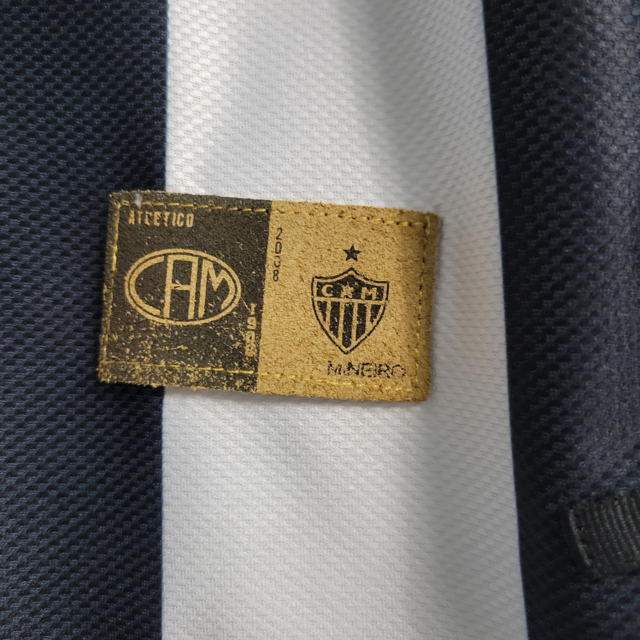 Camisa Retrô Atlético Mineiro Edição especial 2008 - Lotto Masculina - Preta com detalhes em branco