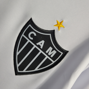 Camisa Atlético Mineiro 22/23 - Torcedor Masculina - Branca e preta