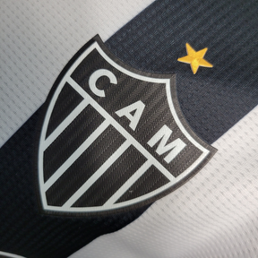 Camisa Atlético Mineiro 23/24 - Jogador Adidas Masculina - Preta e branca