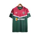 Camisa Fluminense Treino I 23/24 Umbro Masculina - Vermelha com Verde
