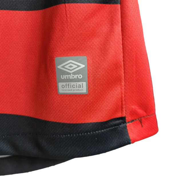 Camisa Sport I 23/24- Torcedor Feminina Umbro - Preta e Vermelha