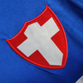 Camisa Retrô Palmeiras III 2019 - Masculina Adidas - Azul com detalhes brancos