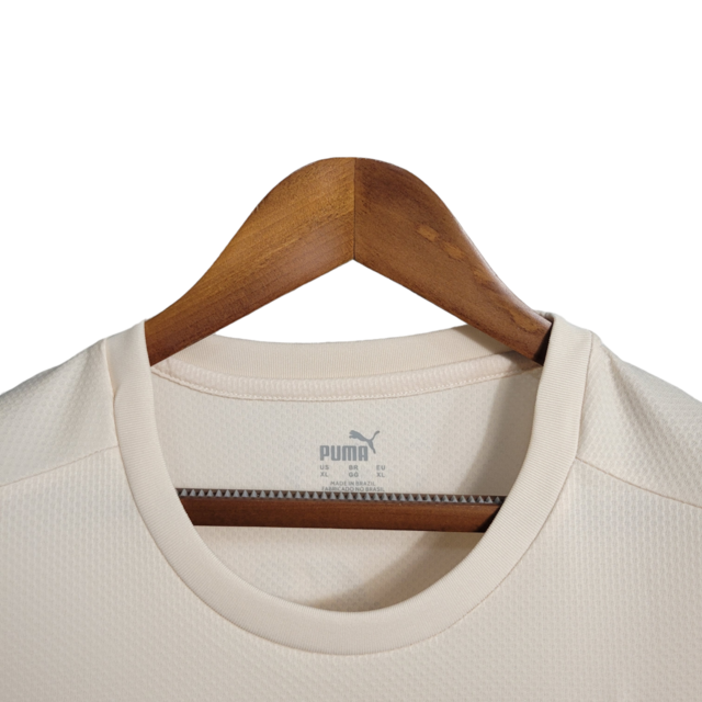 Camisa Palmeiras 21/22 Torcedor Masculina - Dourada com detalhes em verde