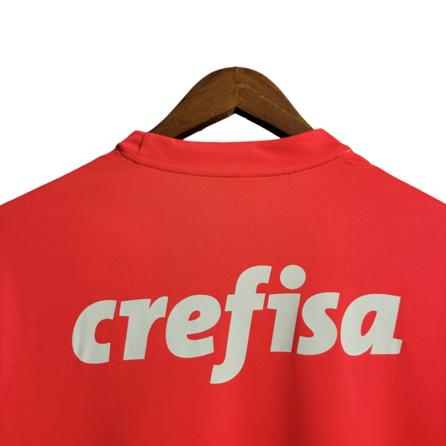 Camisa Palmeiras Goleiro 22/23 Torcedor Puma Masculina - Laranja com detalhes em branco