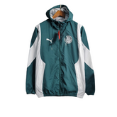Jaqueta Corta-Vento Palmeiras 23/24 - Masculina Puma - Verde com detalhes em branco