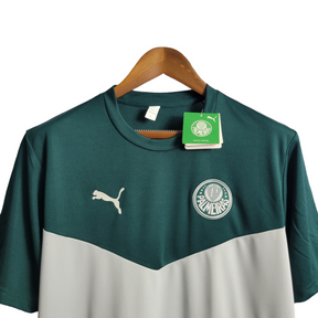 Camisa Palmeiras Treino 22/23 - Torcedor Puma Masculina - Verde com detalhe em branco