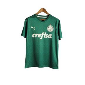 Camisa Palmeiras 20/21 Torcedor Masculino - Camisa verde e branco