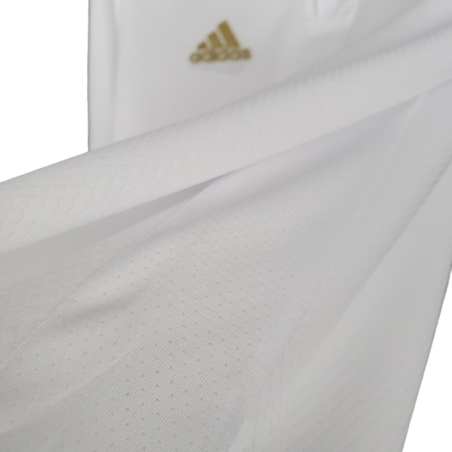 Camisa Cruzeiro II 21/22 Torcedor Masculina - Branca com detalhes em dourado