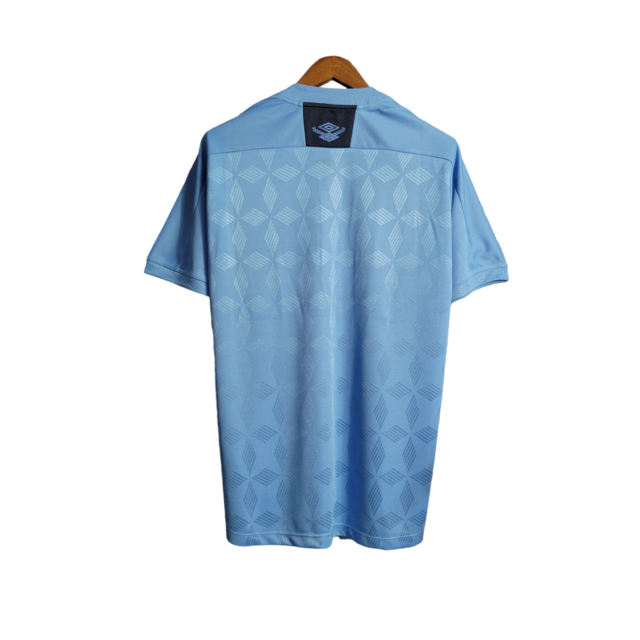 Camisa Retrô Grêmio Edição Especial 20/21 - Masculina Umbro - Azul com detalhes em dourado e branco
