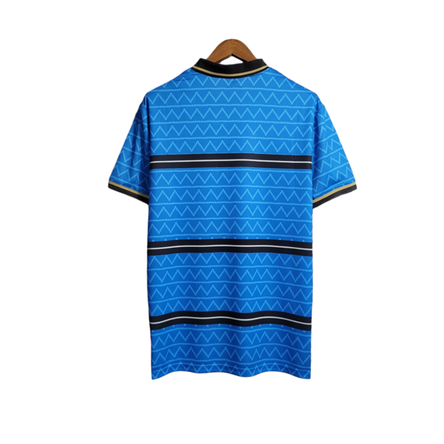 Camisa Grêmio Edição Especial 23/24 Umbro Torcedor Masculino - Azul escuro com detalhes em preto e branco