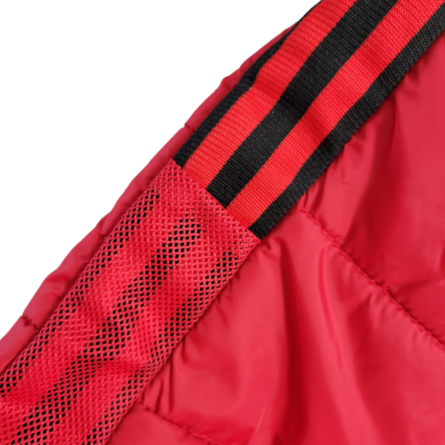 Jaqueta Corta-Vento São Paulo 23/24 Masculino Adidas - Vermelho com detalhes em preto