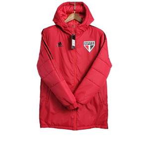 Jaqueta Corta-Vento São Paulo 23/24 Masculino Adidas - Vermelho com detalhes em preto