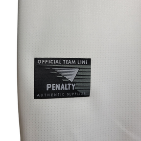 Camisa Retrô São Paulo I 2000 - Masculina Penalty - Branca com símbolo do Paulistão