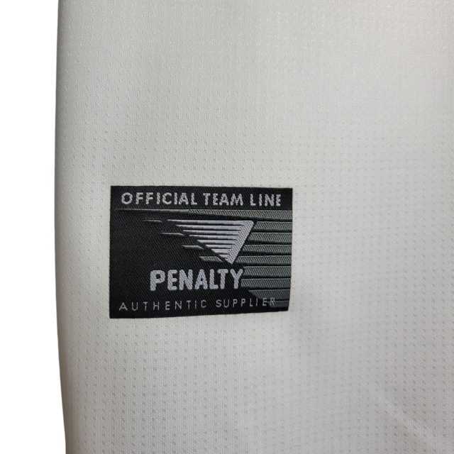 Camisa Retrô São Paulo I 2000 - Masculina Penalty - Branca com símbolo do Paulistão