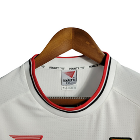 Camisa Retrô São Paulo I 2000 - Masculina Penalty - Branca com símbolo do Paulistão