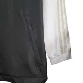 Jaqueta Corta-Vento São Paulo 23/24 Masculino Adidas - Branco com detalhes em preto