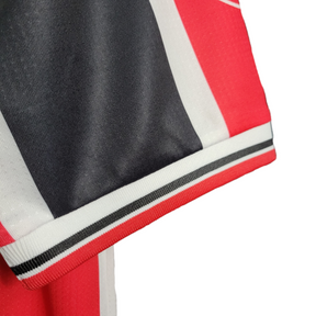 Camisa Retrô São Paulo II 2000 - Masculina Penalty - Tricolor com símbolo da Motorola