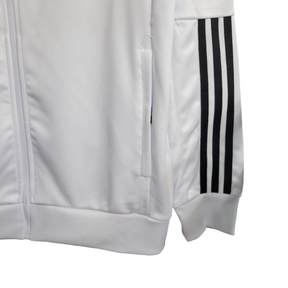 Jaqueta Corta-Vento São Paulo 23/24 Masculina Adidas - Branca com detalhes em preto