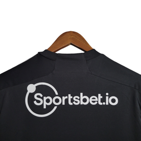 Camisa São Paulo III 23/24 - Torcedor Adidas Masculina - Preta com detalhes em vermelho e branco