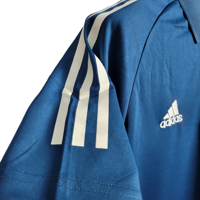 Camisa Flamengo Polo Treino 21/22 Masculina Adidas Torcedor - Verde com detalhes em branco