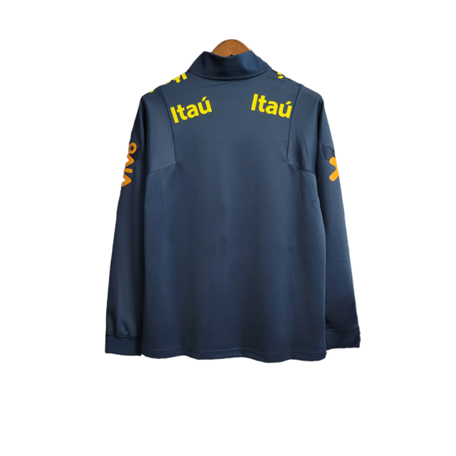 Jaqueta Corta-Vento Brasil 22/23 Masculina Nike - Azul Royal