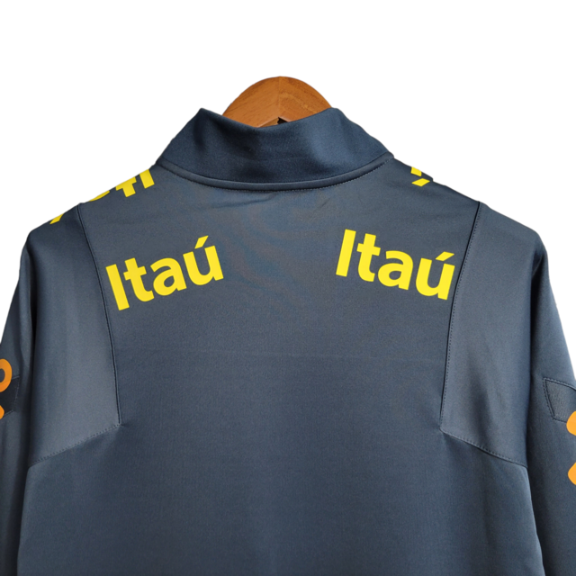 Jaqueta Corta-Vento Brasil 22/23 Masculina Nike - Azul Royal