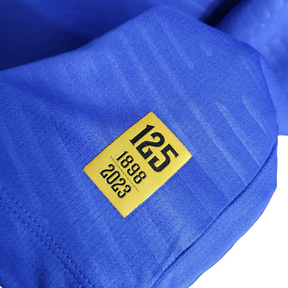 Camisa Vasco da Gama Goleiro 23/24 - Torcedor Kappa Masculina - Azul com detalhes preto e branco