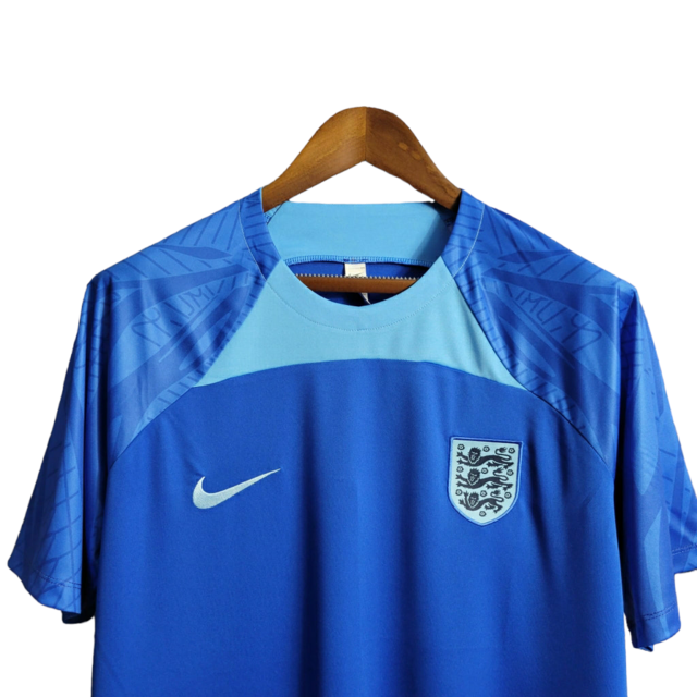 Camisa Seleção da Inglaterra Treino 22/23 - Torcedor Nike Masculina - Azul
