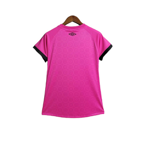 Camisa Sport Edição especial outubro rosa 23/24 - Feminina Umbro - Rosa com detalhes preto
