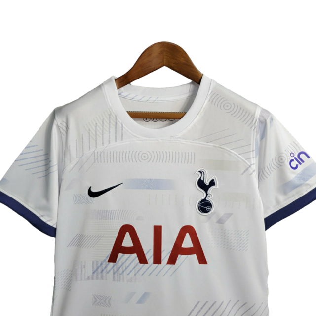 Camisa Tottenham I 22/23 - Torcedor Feminina Nike - Branco com azul