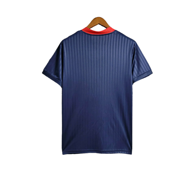 Camisa Ajax Edição Especial 23/24 - Torcedor Adidas Masculina - Azul com detalhes em branco e vermelho