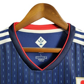 Camisa Seleção Japão I 18/19 - Torcedor Adidas Masculina - Azul com detalhes em branco