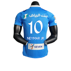 Camisa Al Hilal I 23/24 - Jogador Puma Masculina - Azul com detalhes em branco