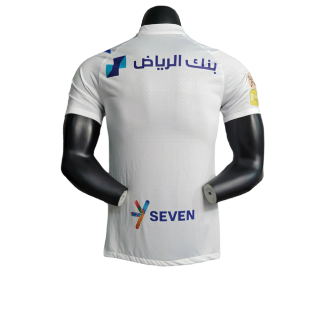 Camisa Al Hilal II 23/24 - Jogador Puma Masculina - Branca com detalhes em azul