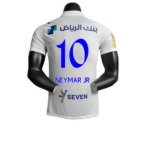 Camisa Al Hilal II 23/24 - Jogador Puma Masculina - Branca com detalhes em azul