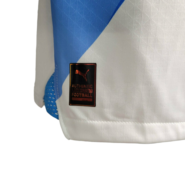 Camisa Al Hilal II 23/24 - Jogador Puma Masculina - Branca com detalhes em azul