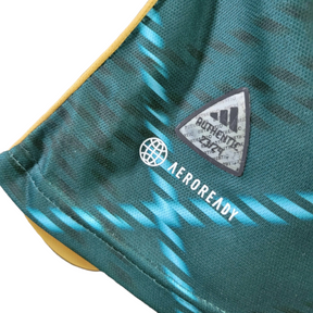 Camisa Portland Timbers FC I 23/24 - Jogador Adidas Masculina - Verde com detalhes em dourado e branco