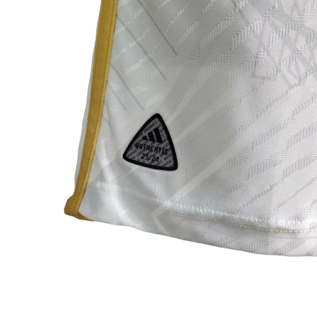 Camisa Real Madrid Edição Especial 23/24 - Jogador Adidas Masculina - Branca com detalhes em dourado