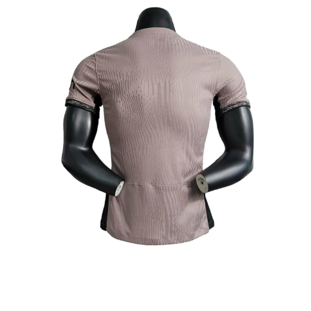 Camisa Tottenham II 23/24 Jogador Nike Masculina - Cinza com detalhes em preto