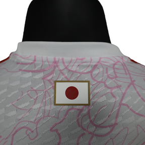 Camisa Seleção do Japão 23/24 - Jogador Adidas Masculina - Branca com detalhes em rosa